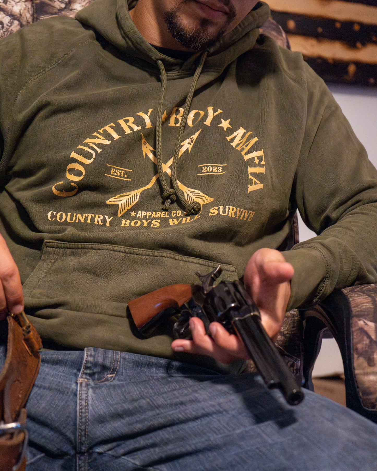 “Country Boys Will Survive” Hoodie